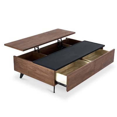 Convertible Storage Coffee Table with Lift Top and Storage