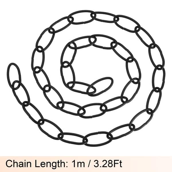 Pendant Light Fixture Chains 3mm Thick 1m Long with Chain Connectors