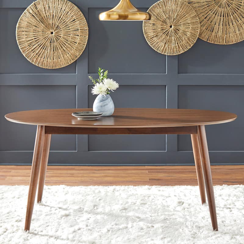 Simple Living Seguro Dining Table - Walnut