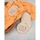 preview thumbnail 1 of 4, Rae Dunn Baby Milestone Wooden Discs - Set of 13 Black Text Plain