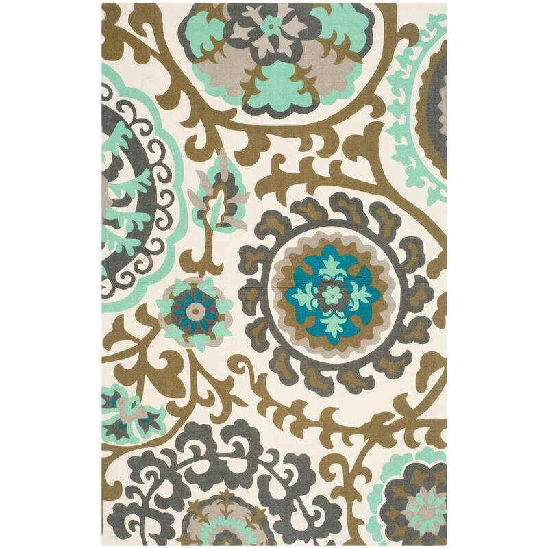 SAFAVIEH Handmade Cedar Brook Vassie Modern Cotton Rug