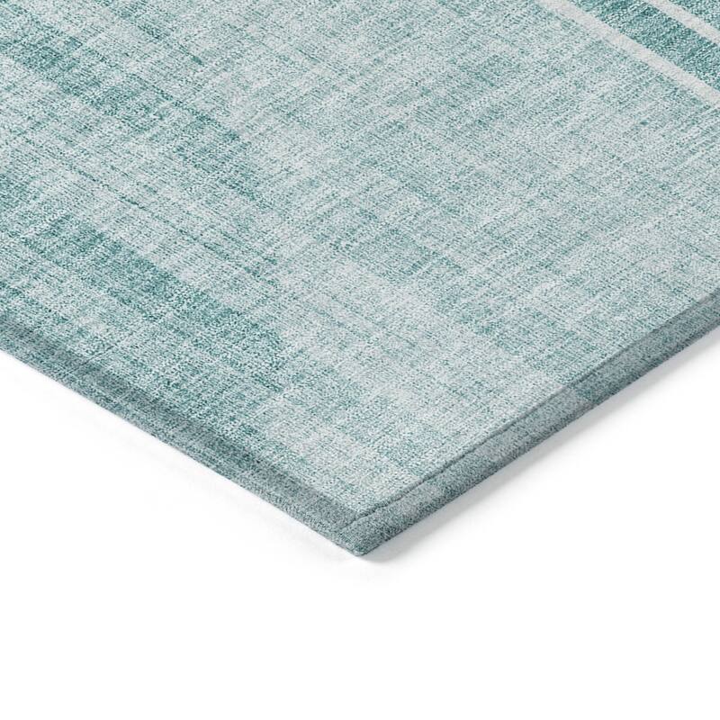 HomeRoots Geometric Transitional Rectangle Outdoor Rug