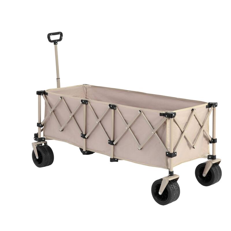 Foldable extension cart - Beige