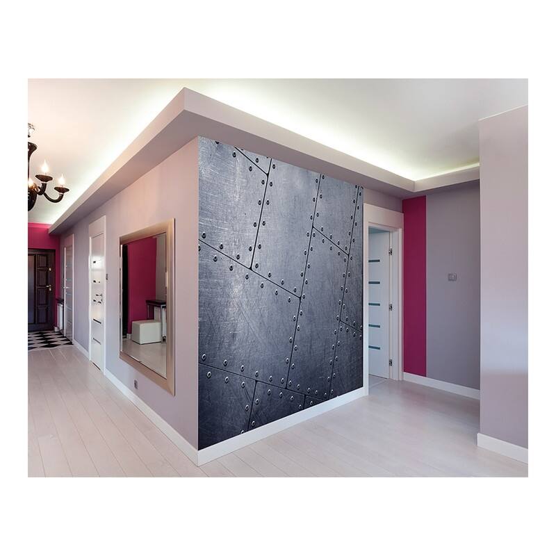 Tiled Metal Wall Mural