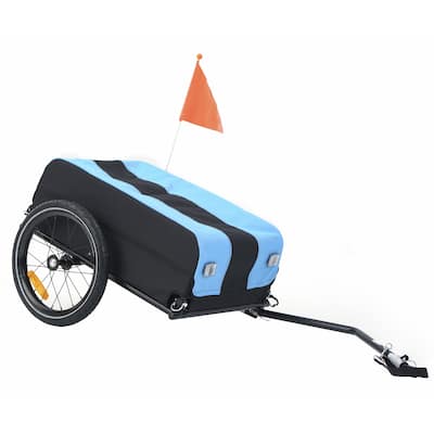 16'' Bike Luggage Wagon Trailer with Removable Water Resistant Cover