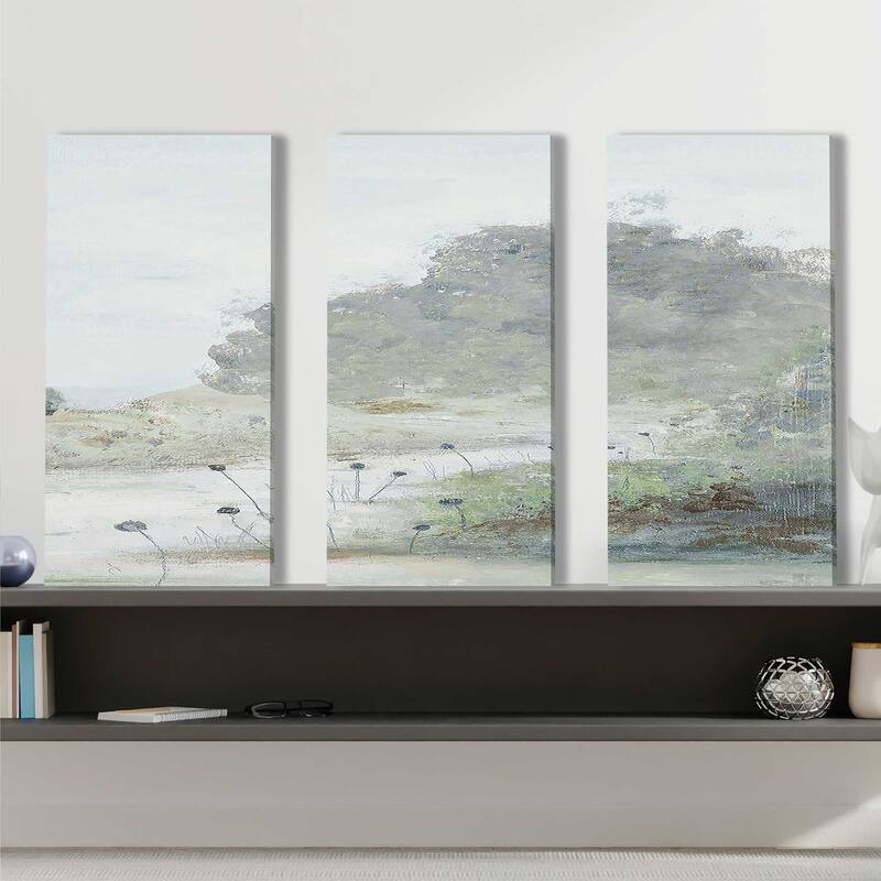 "The Old Home II" 3 Piece Set on Canvas