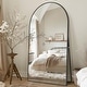 preview thumbnail 4 of 74, Modern Arched Full Length Aluminum Alloy Floor Mirror Standing Mirror