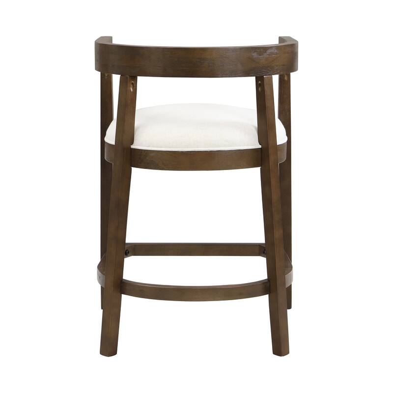 Timel Rubberwood Counter Stool (Set of 2) by Christopher Knight Home