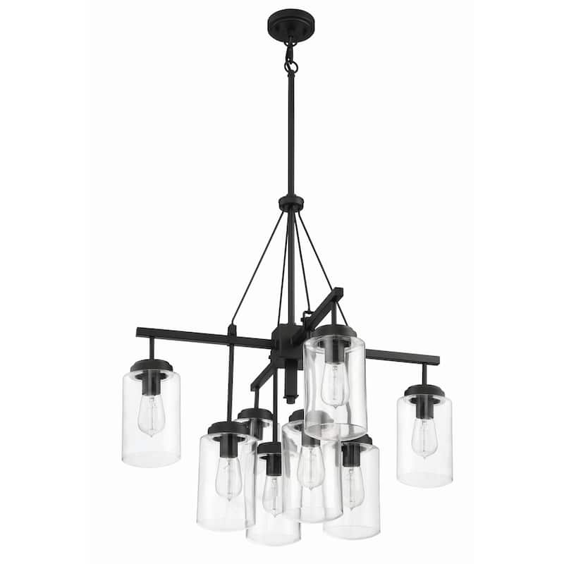 Craftmade Crosspoint 8 Light 30" Wide Outdoor Chandelier