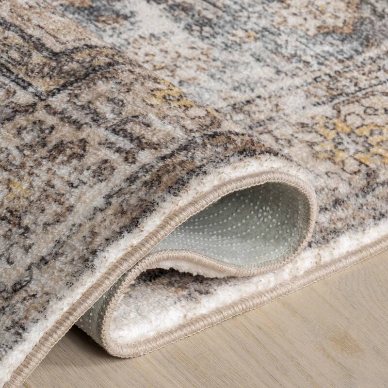 Nuloom Talita Medallion Machine Washable Area Rug