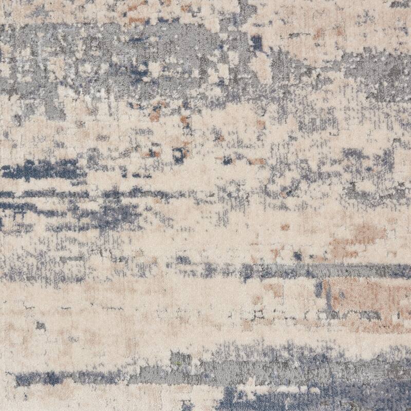 Rustic Textures Modern Country Abstract Area Rug