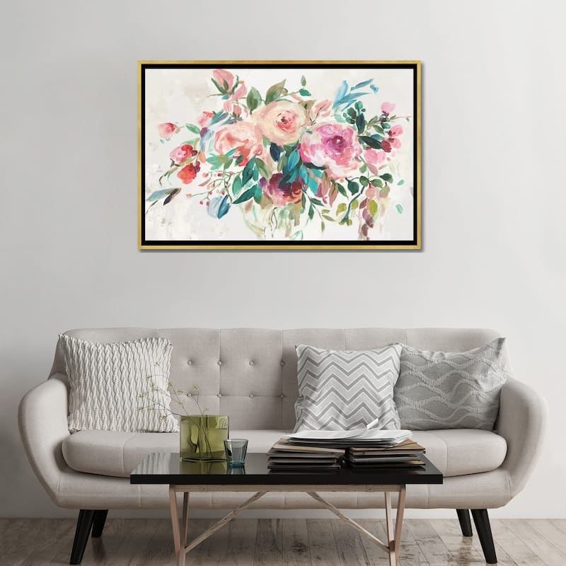 iCanvas "Absolutely Beautiful" by Asia Jensen Framed Canvas Print