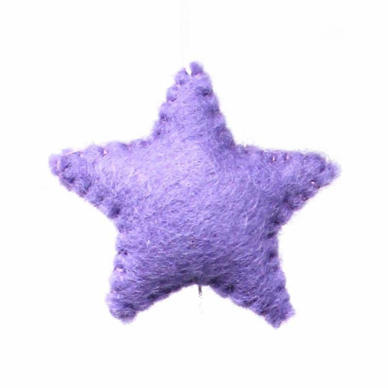 Handmade Felt Unicorn Mobile (Nepal)