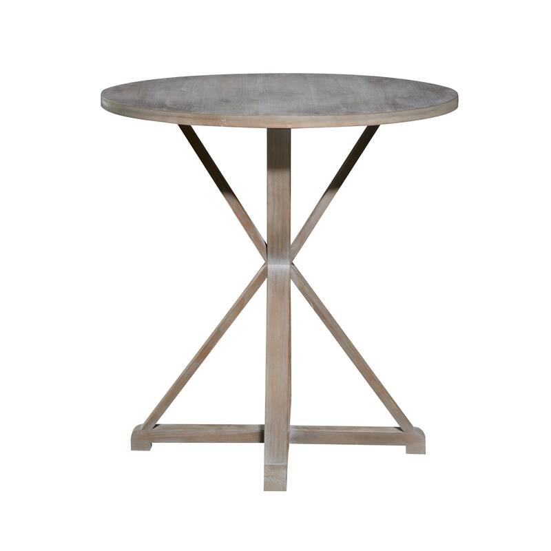 Wood Accent Table - Brown or White