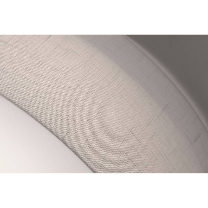 AFX Anton 24'' LED Flush Mount - Linen White