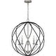 preview thumbnail 1 of 5, Bryn Five Light Pendant Antique Nickel