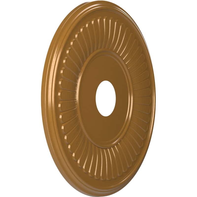 3 1/2" Inside Diameter - Berkshire Thermoformed PVC Ceiling Medallion