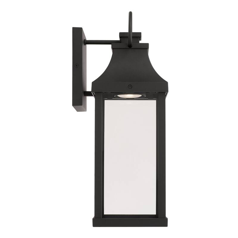 Bradford Outdoor 1-light Small LED Wall Lantern w/ Clear Glass