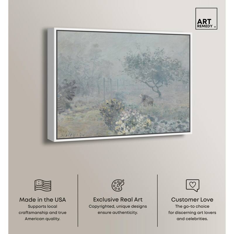 Fog Canvas by Art Remedy