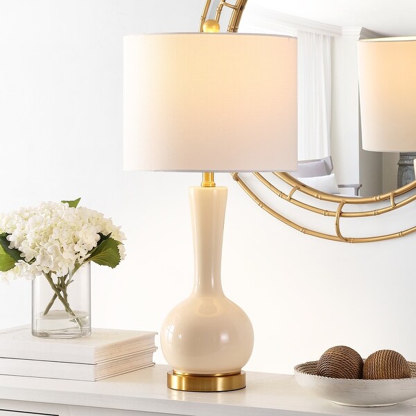 Safavieh glass deals table lamp