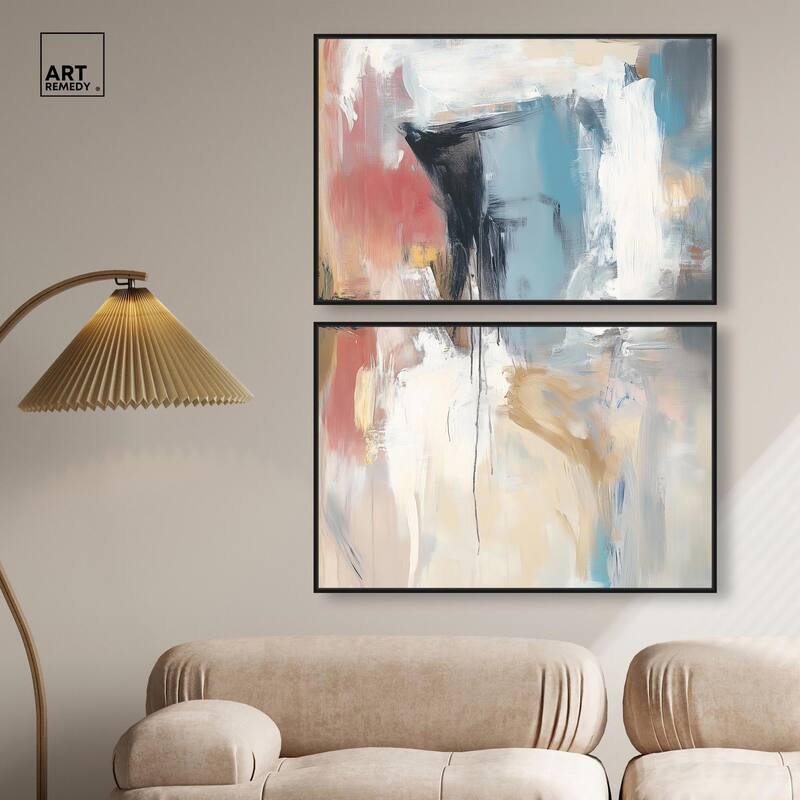 Sanctuary IV Canvas Set of 2 by Art Remedy