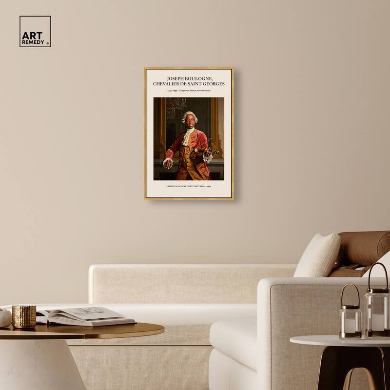 Noble Virtuosity Canvas by Art Remedy
