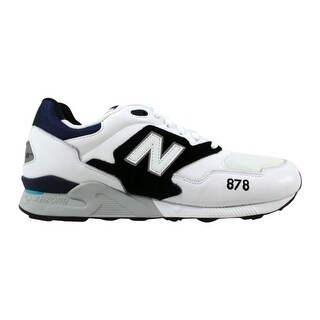 Shop New Balance 878 White/Black-Navy Ml878aaa Men's - Overstock - 31825137