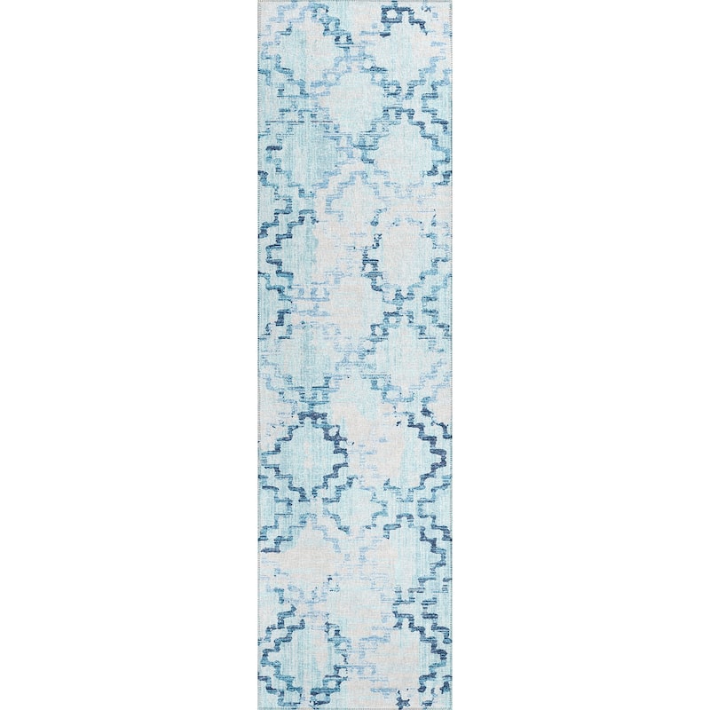 Indoor/ Outdoor Yuma Morroccan Washable Rug