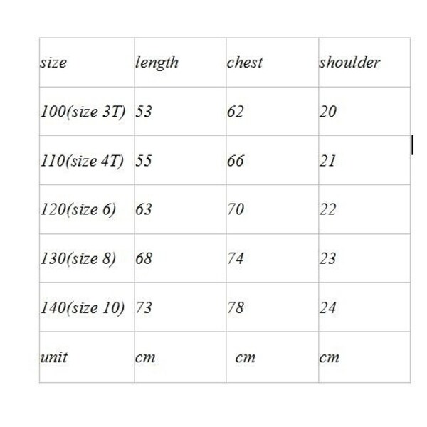 kids size 8 in european