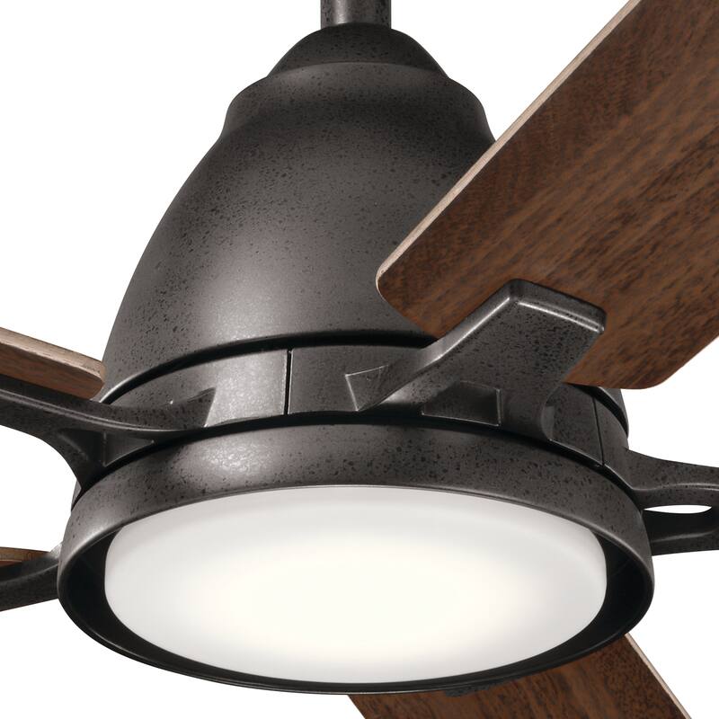 Kichler Lighting Arvada 44-inch LED Ceiling Fan Anvil Iron