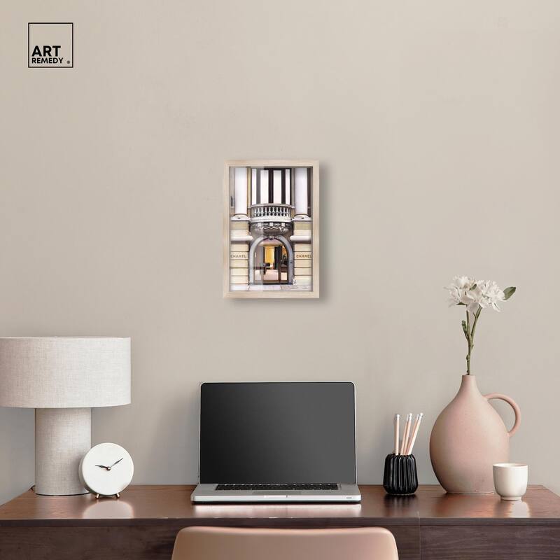 Expensive Store in Paris Shadowbox by Art Remedy