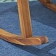 preview thumbnail 13 of 13, Candel Outdoor Rocking Chairs with Side Table by Christopher Knight Home