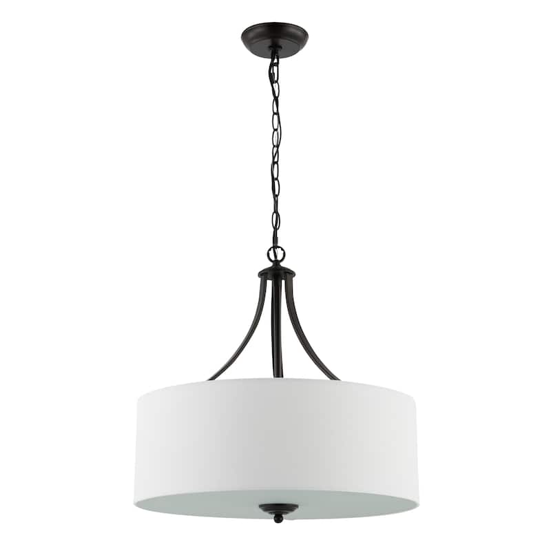 SAFAVIEH Lighting Zaida Chandelier - 20" W x 20" D x 22" H - Oil Rubbed Bronze