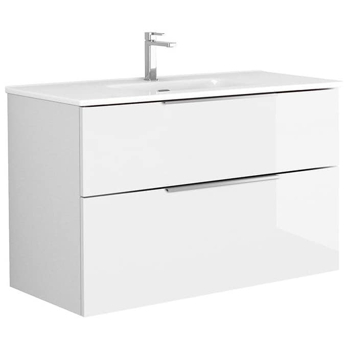 WS Bath Collections Dalia C100 Dalia 40" Wall Mounted Single Basin