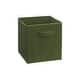 preview thumbnail 63 of 115, ClosetMaid Cubeicals 11-inch Fabric Drawer Dark Green