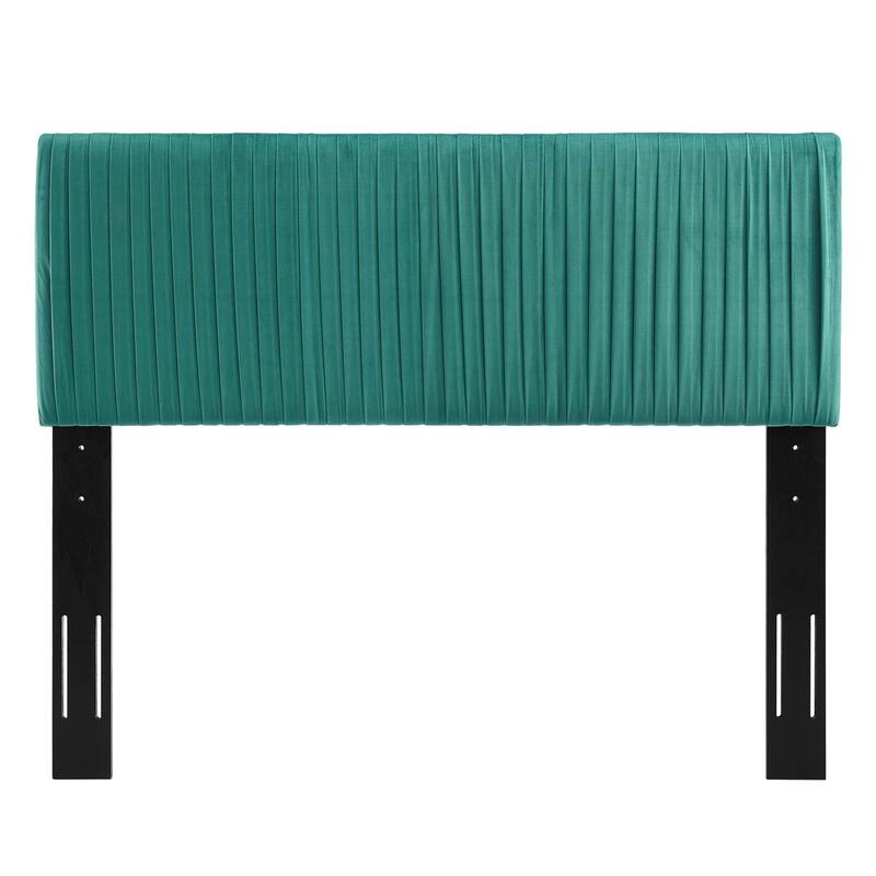 Eloise Channel Tufted Performance Velvet Full/Queen Headboard