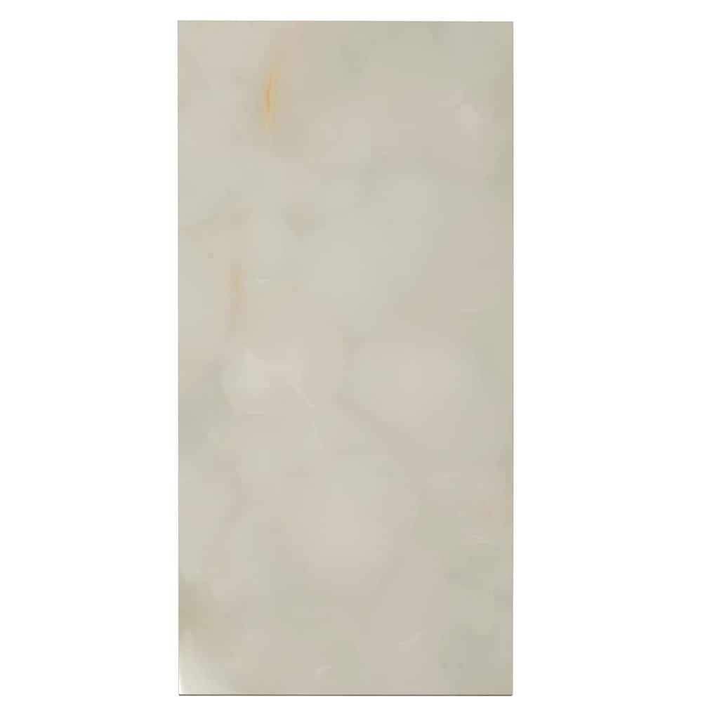 Splendor 24x48 Perla Porcelain Large Format Onyx Wall and Floor Tile (15.5 sq ft/case) - 2 Pack
