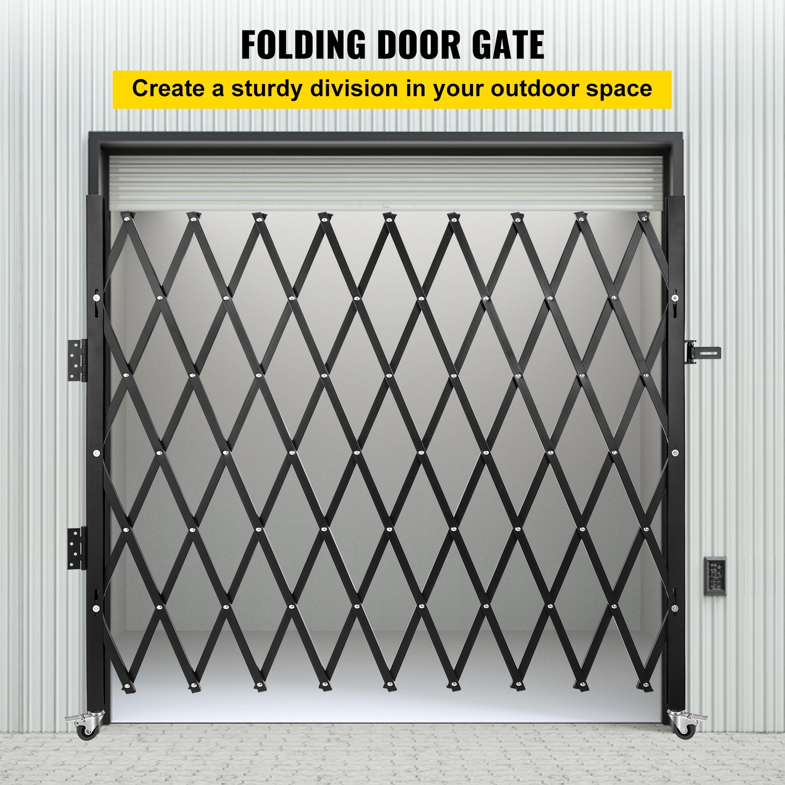 Garage security gate shop