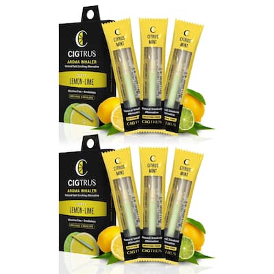 Cigtrus Set of 6 Nicotine Free Smoking Alternative Inhalers