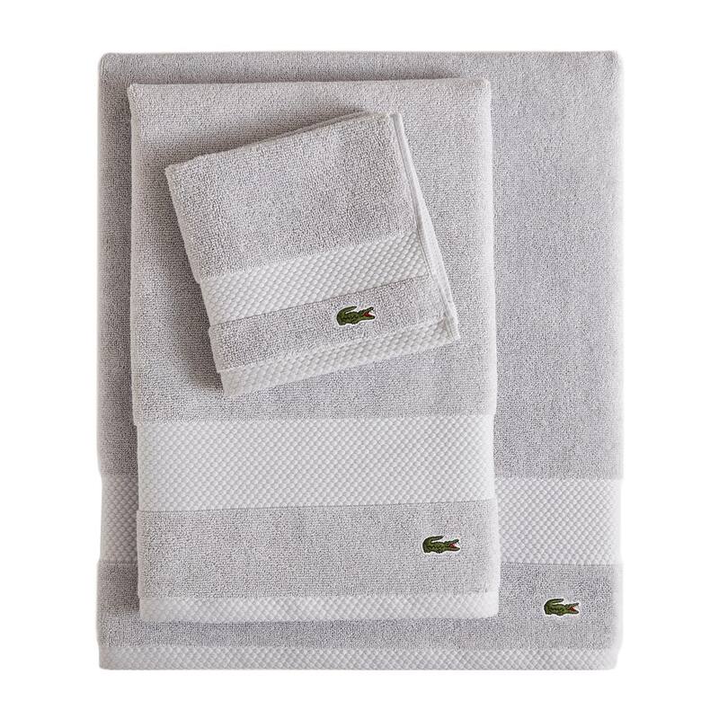 Lacoste Heritage Supima 100% Cotton Wash Cloth
