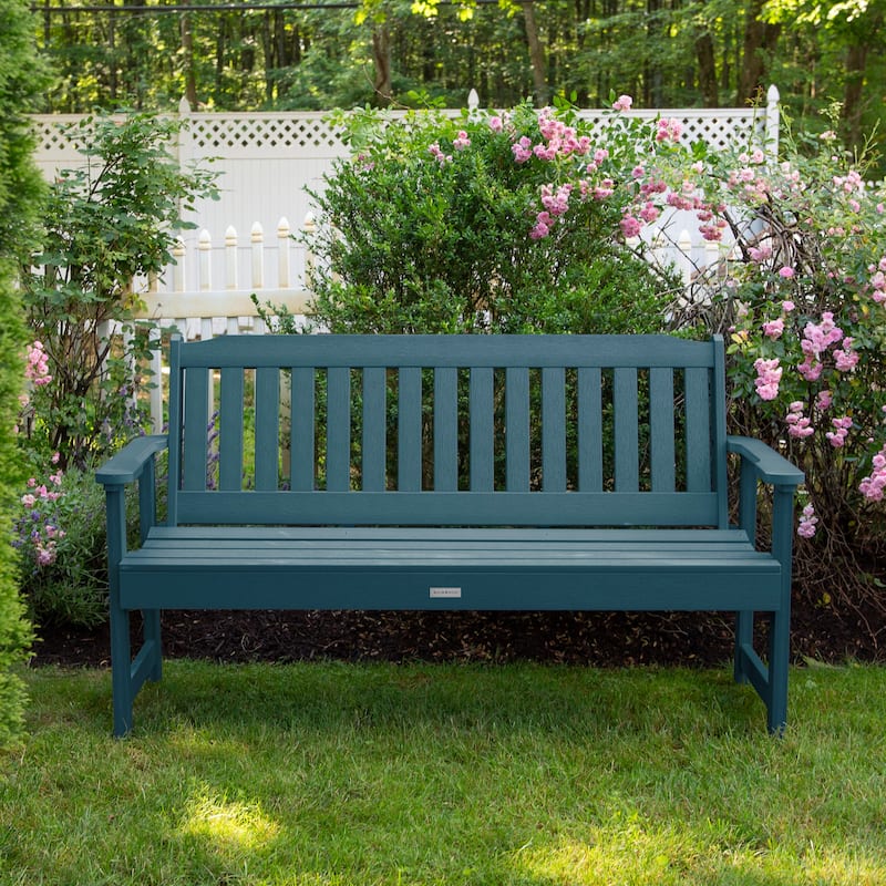 HIGHWOOD Lehigh 5-foot Eco-friendly Synthetic Wood Garden Bench