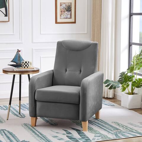Modern Sofa Chair Accent Armchair for Living Room with High Back Leisure Arm Chairs for Living Room Bedroom Balcony - as picture