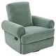 preview thumbnail 26 of 75, Christopher Knight Home - Thorne Chenille Swivel Recliner Rocker Chair with Adjustable Backrest