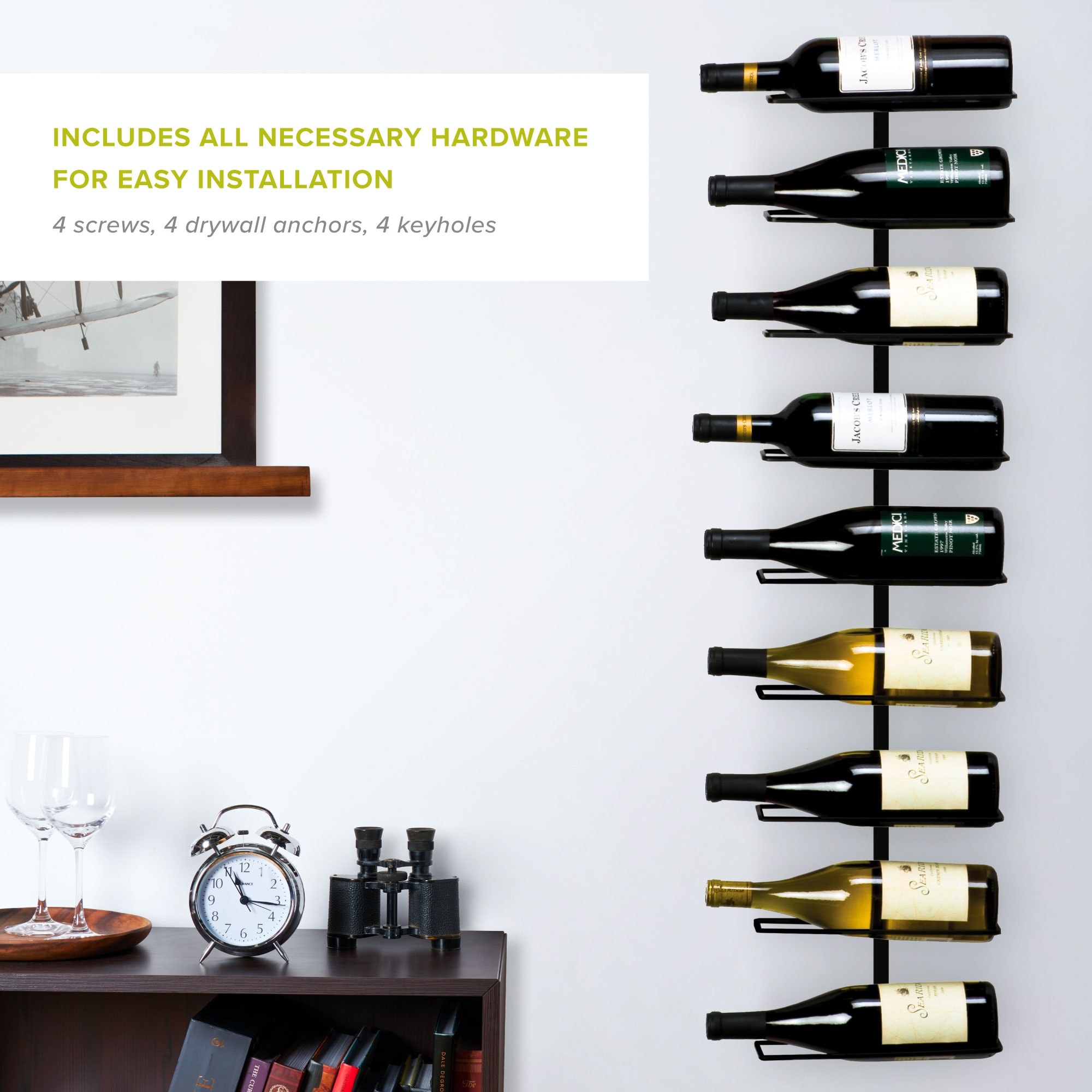 Overstock 2025 wine rack