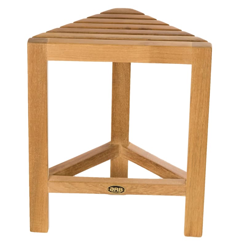 Teak Corner Footrest Fiji 15" (37 cm)