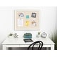 preview thumbnail 1 of 46, DesignOvation Macon Framed Linen Fabric Pinboard