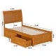 preview thumbnail 63 of 85, Portland Platform Bed with Footboard and Storage Drawers