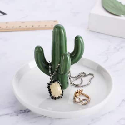 Ceramic Ring Holder Decor Jewelry Dish Organizer