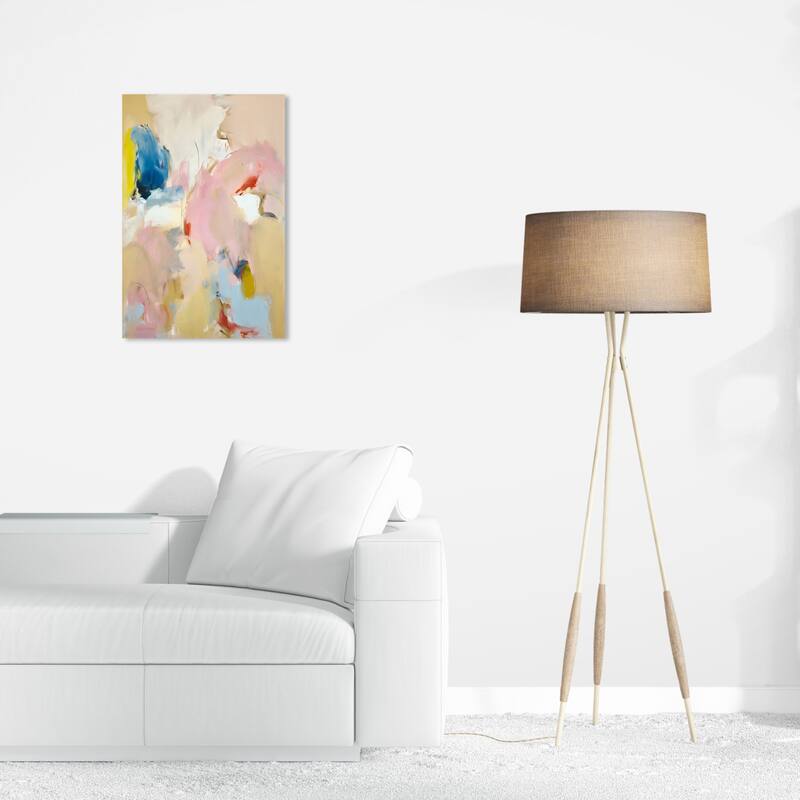 Wynwood Studio Abstract Tasty Brown and Tan Modern & Contemporary Wall Art Canvas Print - 24 x 16