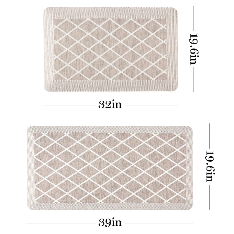 Martha Stewart Miles Air Mat Kitchen Mat - 19.6"x32"